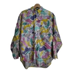 Rare Esprit Sport Vintage Button Down Shirt Size Small